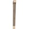 Ekena Millwork Traditional Block Smooth Bracket, Douglas Fir, 3 1/2"W x 36"D x 42"H BKT04X36X42TRA05SDF - alternate 2